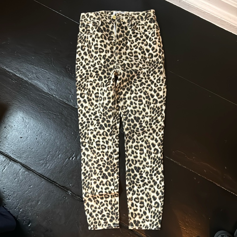 Frame Leopard Jeans